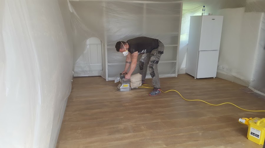 floor-sanding--staining-during-2